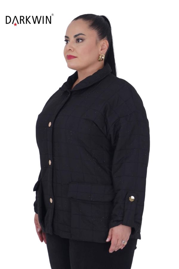 7606 MAYA LONGA CEKET SIYAH - 2