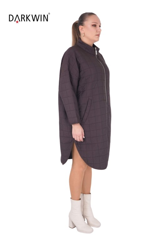 7608-7 MAYA LONGA KABAN KAHVE - MAYA LONGA (1)