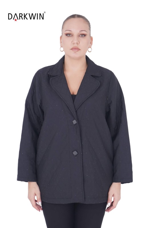 7610 MAYA LONGA CEKET SIYAH - Maya Longa