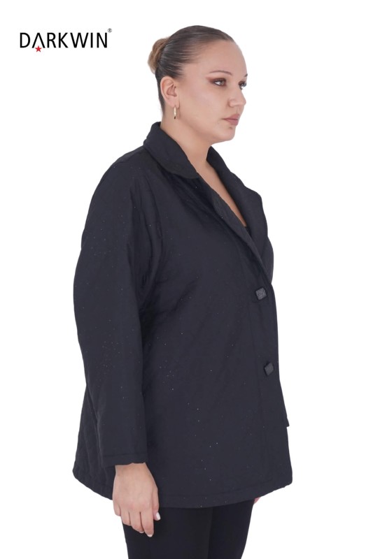 7610 MAYA LONGA CEKET SIYAH - Maya Longa (1)