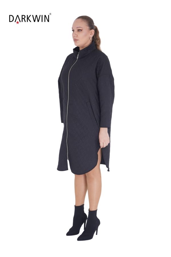 7611 MAYA LONGA KABAN SIYAH - 2