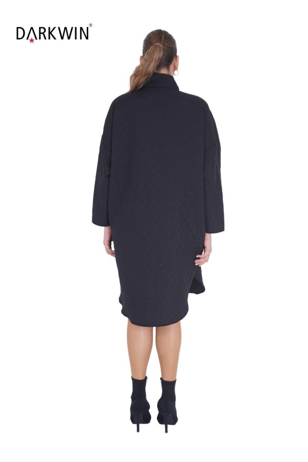 7611 MAYA LONGA KABAN SIYAH - 3