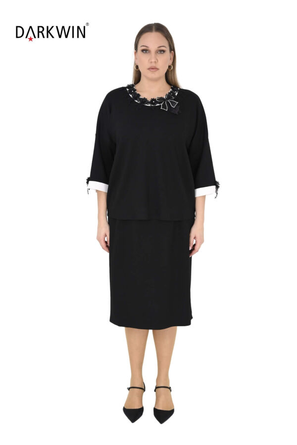 7900-1 DARKWIN BLUZ-ETEK SIYAH - 1