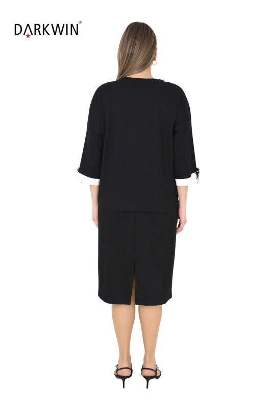 7900-1 DARKWIN BLUZ-ETEK SIYAH - 3