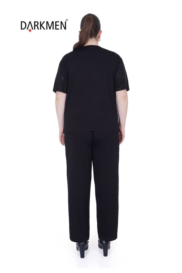 7911-1 DARKWIN BLUZ-PANTOLON SIYAH - 4