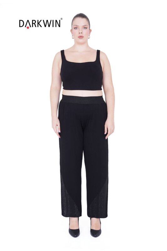 7911-1 DARKWIN BLUZ-PANTOLON SIYAH - DARKWIN (1)