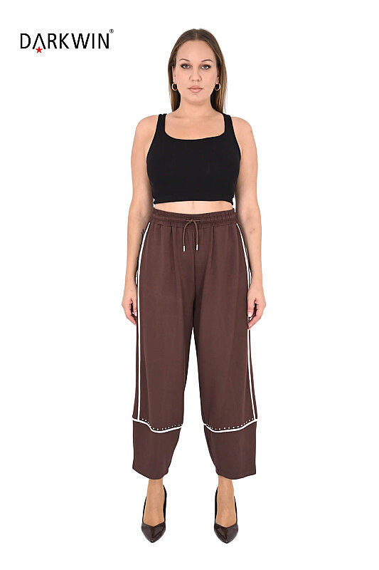 8000-4 DARKWIN BLUZ-PANTOLON KAHVE - DARKWIN (1)