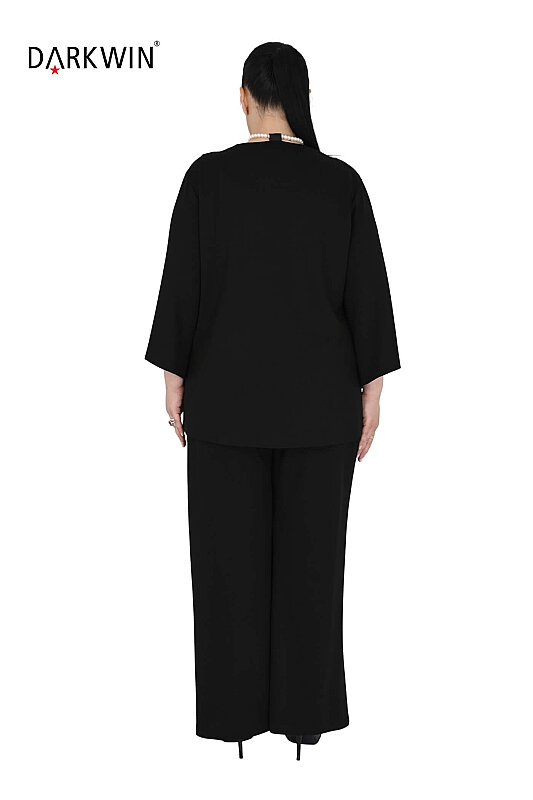 8001-1 DARKWIN BLUZ-PANTOLON SIYAH - 3