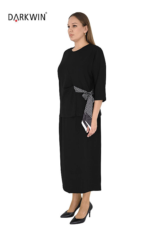 8002-1 DARKWIN BLUZ-PANTOLON SIYAH - DARKWIN (1)