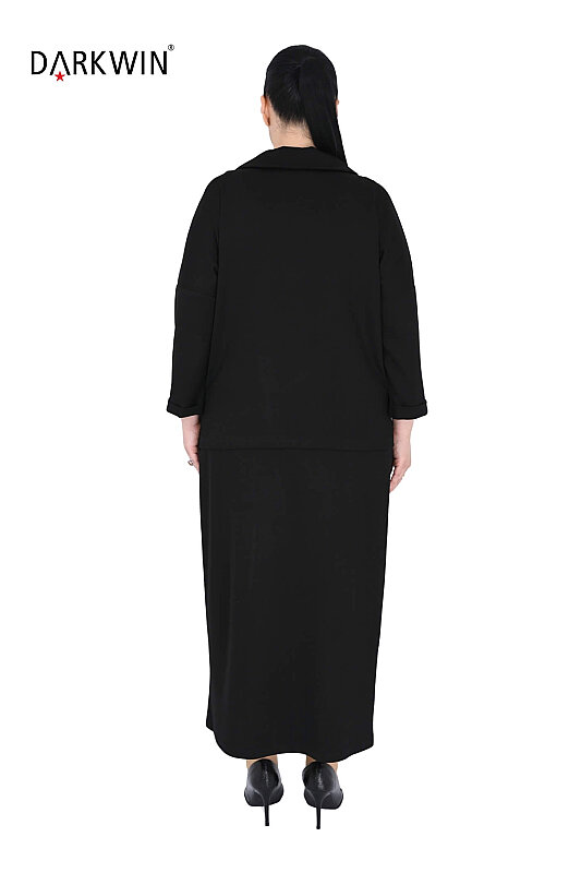8003-1 DARKWIN BLUZ-PANTOLON SIYAH - 3