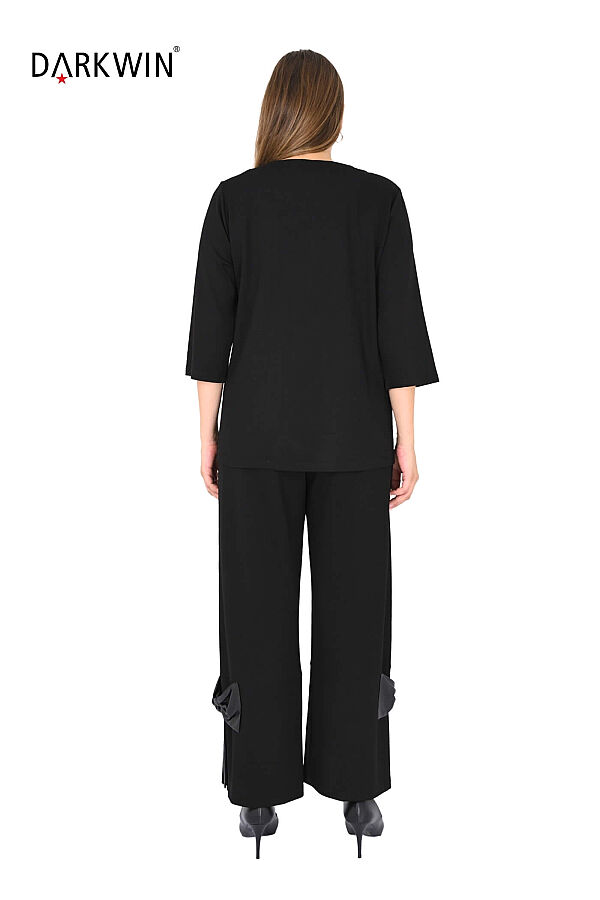 8005-1 DARKWIN BLUZ-PANTOLON SIYAH - 3