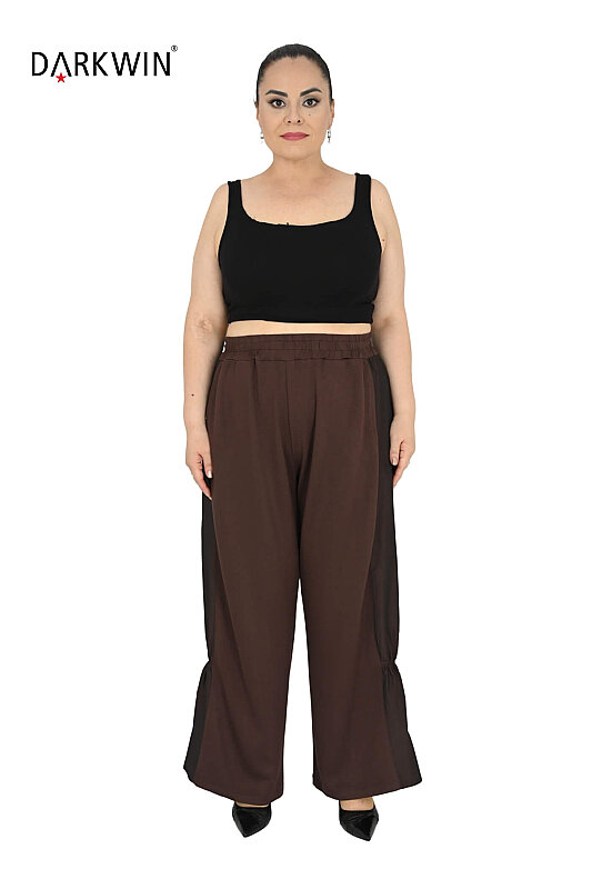 8011-4 DARKWIN BLUZ-PANTOLON KAHVE - 4