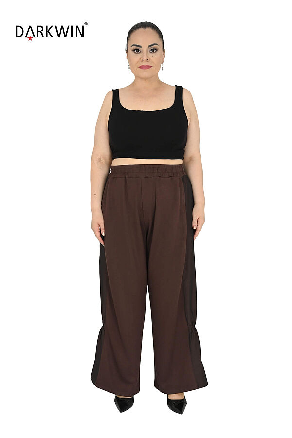 8011-4 DARKWIN BLUZ-PANTOLON KAHVE - 4
