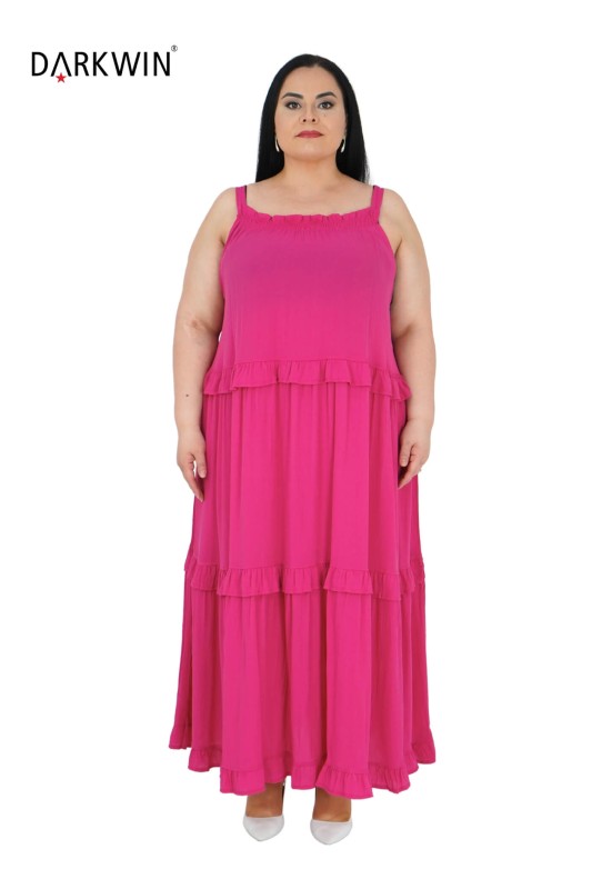 8075 DARKWIN ELBİSE FUSYA