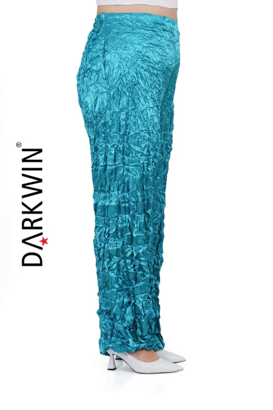 8086 DARKWIN PANTOLON TURKUAZ - Thumbnail