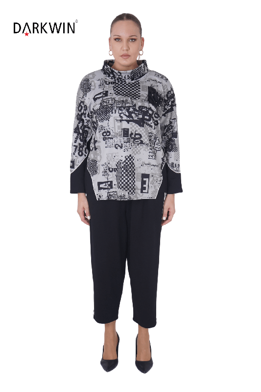 8513 DARKWIN BLUZ-PANTOLON - DARKWIN