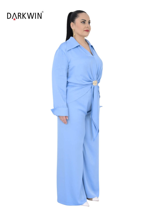 9010 CNG BLUZ-PANTOLON MAVI - 2