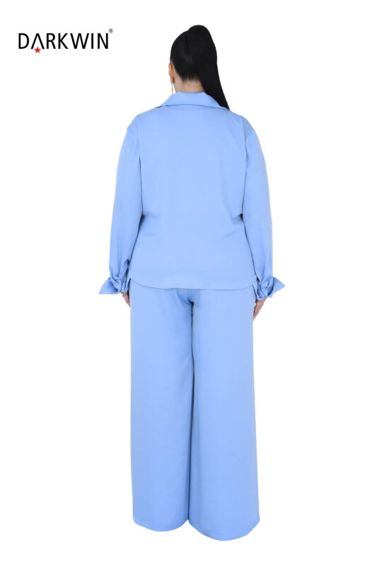 9010 CNG BLUZ-PANTOLON MAVI - 3