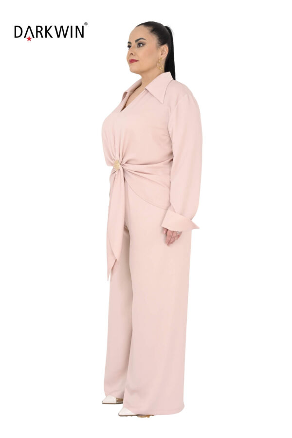 9010 CNG BLUZ-PANTOLON PUDRA - 2