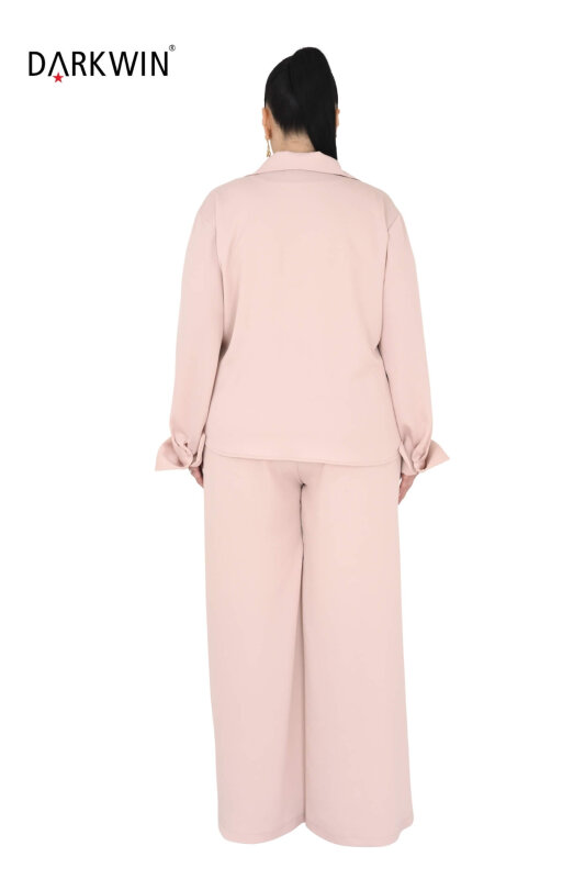 9010 CNG BLUZ-PANTOLON PUDRA - 3