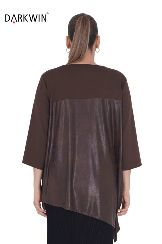 9018 CNG BLUZ BROWN - Thumbnail