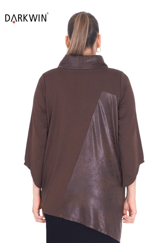 9020 CNG BLUZ BROWN - Thumbnail