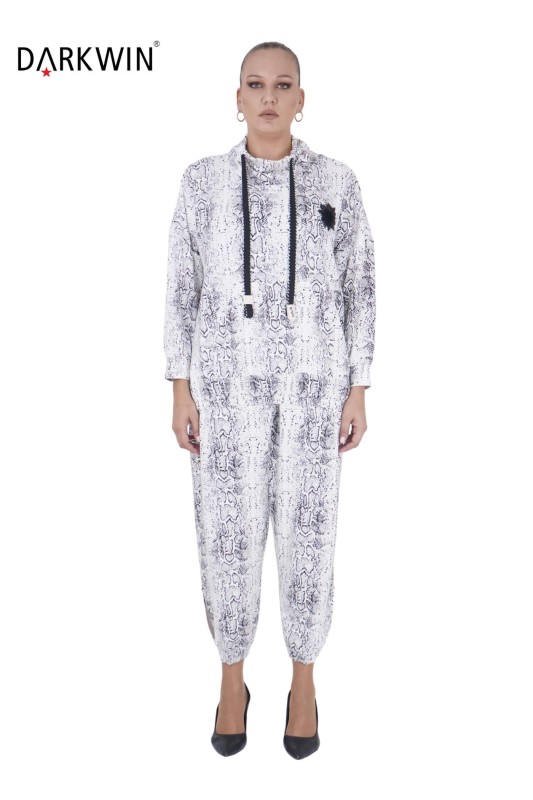 DARKWIN - 9022 DARKWIN BLUZ-PANTOLON EKRU DARKWIN - 9022 DARKWIN BLUZ-PANTOLON EKRU