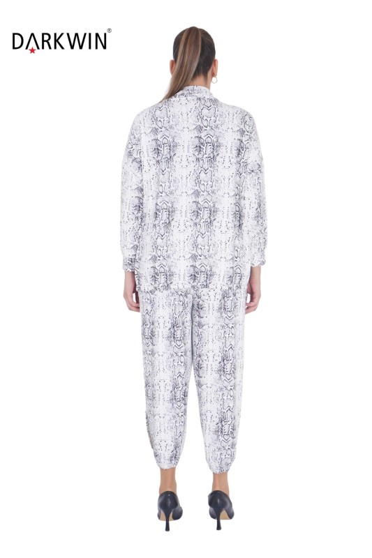 9022 DARKWIN BLUZ-PANTOLON EKRU - 3