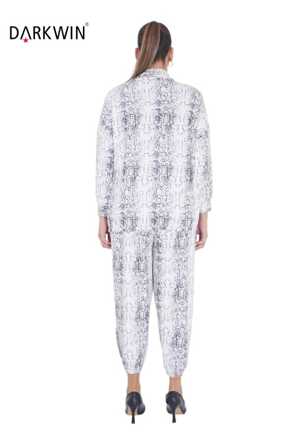 9022 DARKWIN BLUZ-PANTOLON EKRU - 3