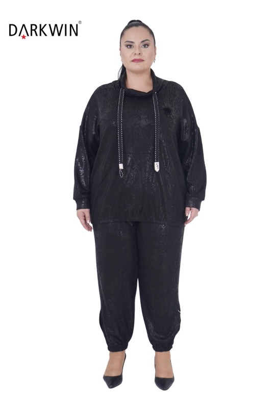 DARKWIN - 9022 DARKWIN BLUZ-PANTOLON SIYAH DARKWIN - 9022 DARKWIN BLUZ-PANTOLON SIYAH