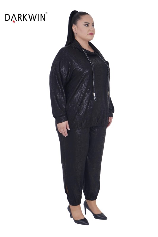 DARKWIN - 9022 DARKWIN BLUZ-PANTOLON SIYAH (1) DARKWIN - 9022 DARKWIN BLUZ-PANTOLON SIYAH (1)