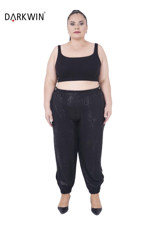 9022 DARKWIN BLUZ-PANTOLON SIYAH - Thumbnail