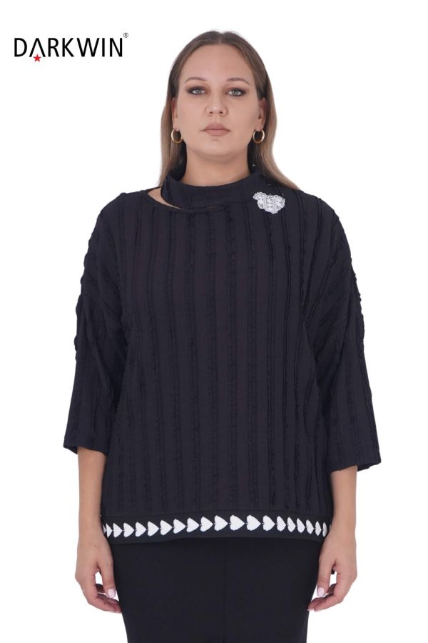 9030 DARKWIN TUNİK SIYAH - 1