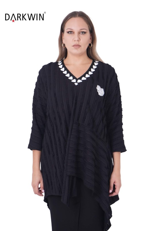 9031 DARKWIN ELBİSE SIYAH - 1