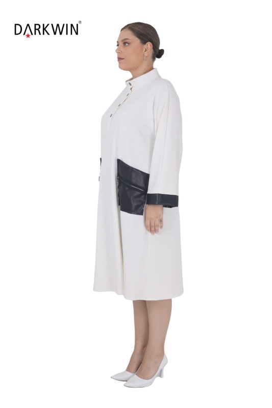 9032 DARKWIN ELBİSE EKRU - DARKWIN (1)