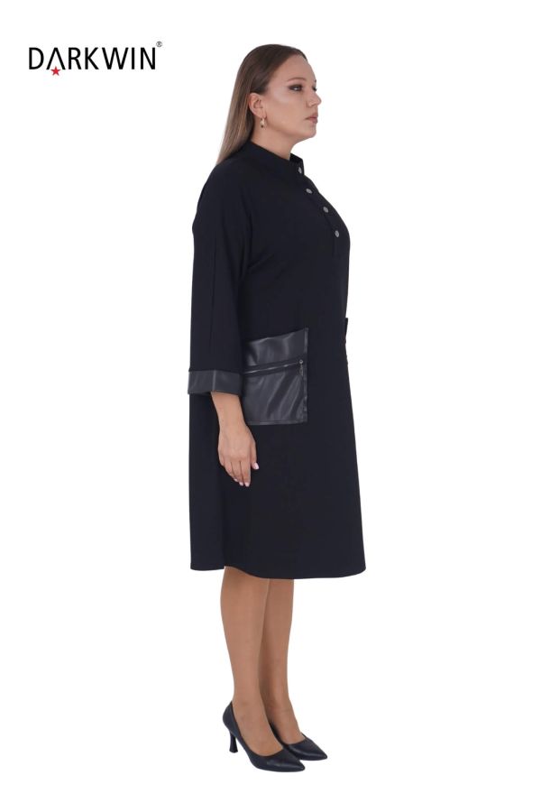 9032 DARKWIN ELBİSE SIYAH - 2