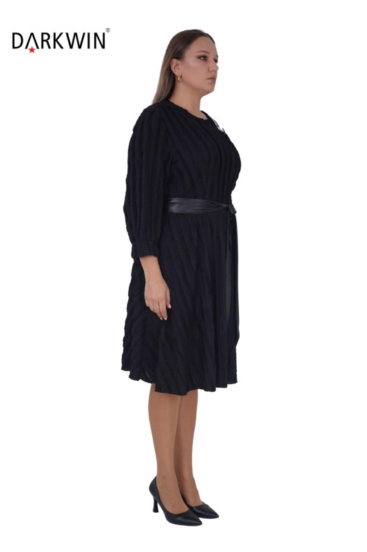 9033 DARKWIN ELBİSE SIYAH - 2