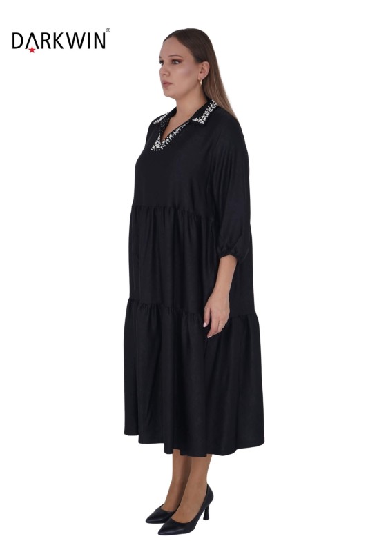 9041 DARKWIN ELBİSE SIYAH - DARKWIN (1)