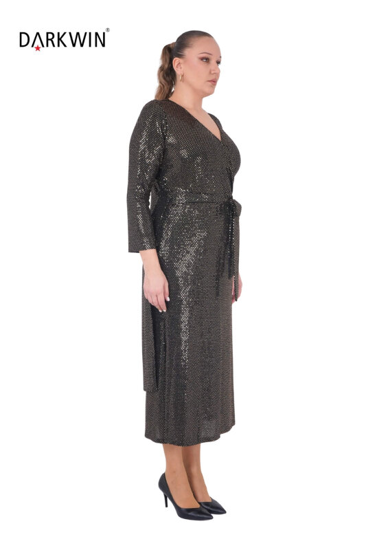 9043 DARKWIN ELBİSE GOLD - DARKWIN (1)