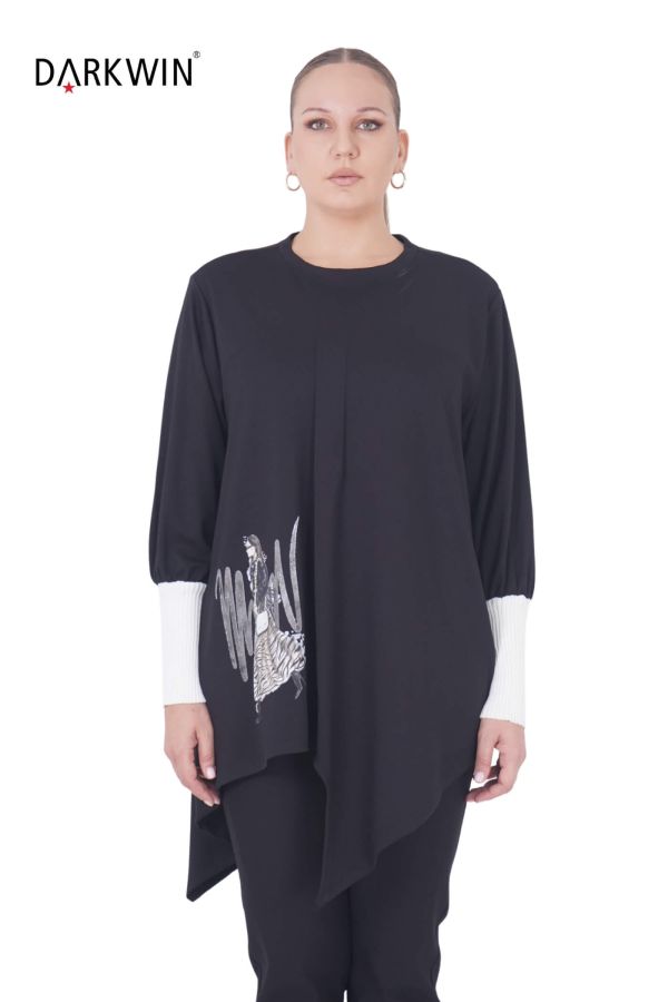 9045 CNG TUNİK BLACK - 1