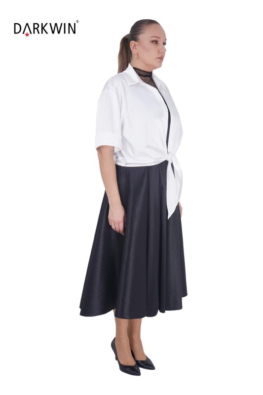 9045 DARKWIN ELBİSE-BOLERO SIYAH - DARKWIN (1)