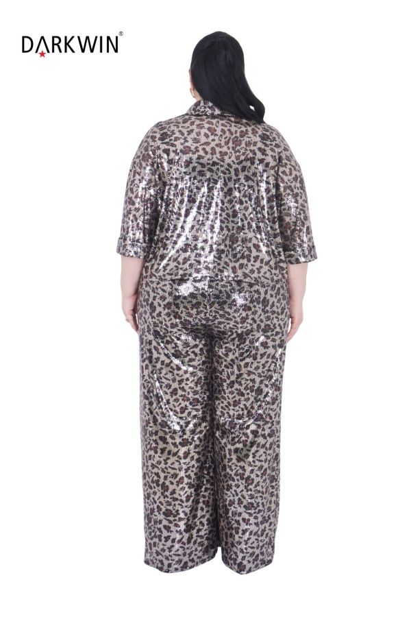 9046 DARKWIN BLUZ-PANTOLON LEOPAR - 3