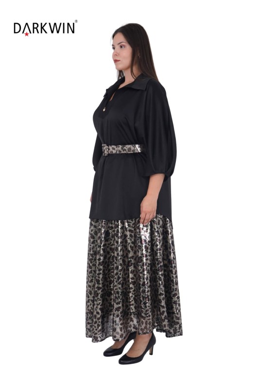 9047 DARKWIN BLUZ-ETEK SIYAH - 4