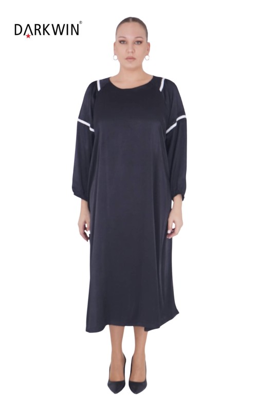 9048 DARKWIN ELBİSE SIYAH - DARKWIN