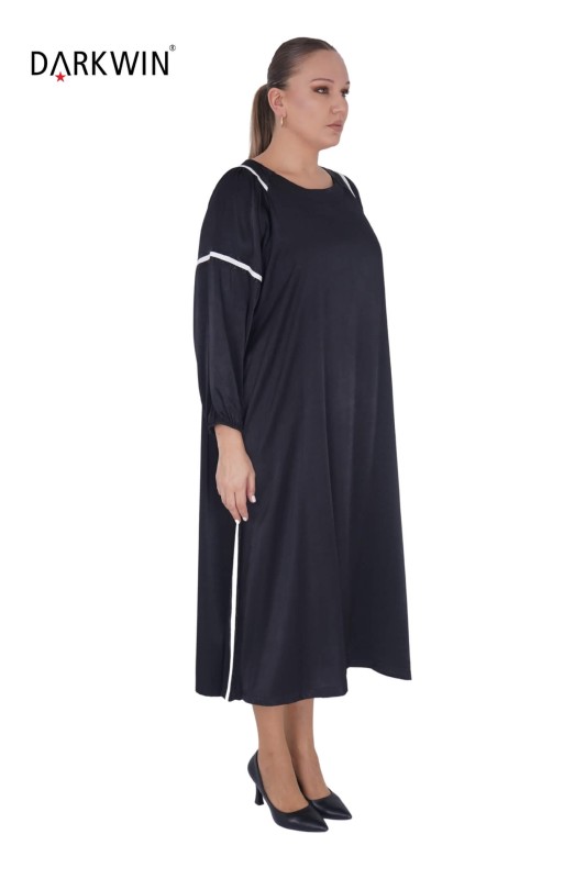 9048 DARKWIN ELBİSE SIYAH - DARKWIN (1)