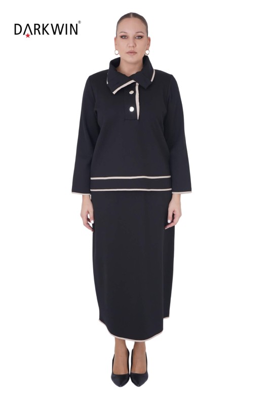 NIXNIVI - 905-1 NIXNIVI BLUZ-ETEK SIYAH (1)