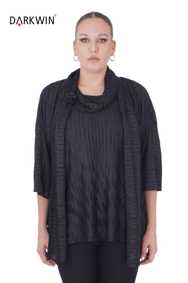 9052 CNG BLUZ BLACK - 1