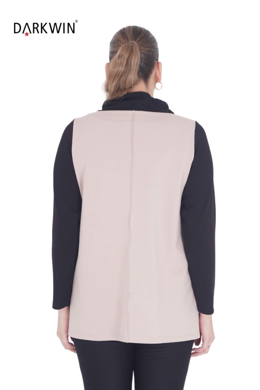 9054 CNG BLUZ BEIGE - 3