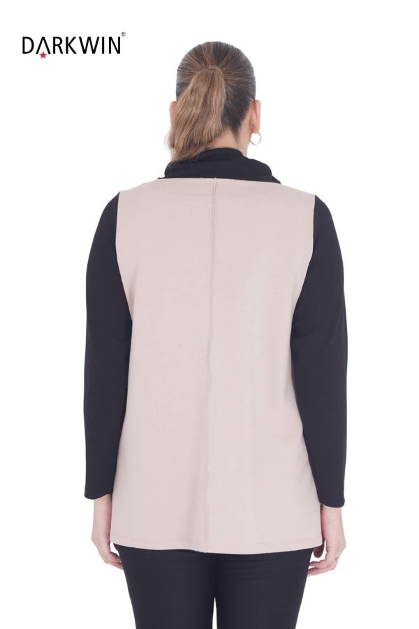 9054 CNG BLUZ BEIGE - 3