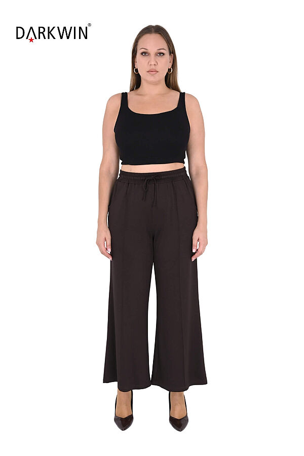 9054 CNG BLUZ-PANTOLON KAHVE - 5